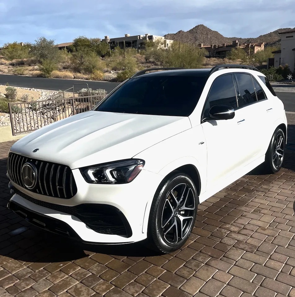Detailed Mercedes in a Gilbert, AZ neighborhood